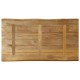 Sonata Blat de masă contur organic 110x60x2,5 cm lemn masiv mango brut