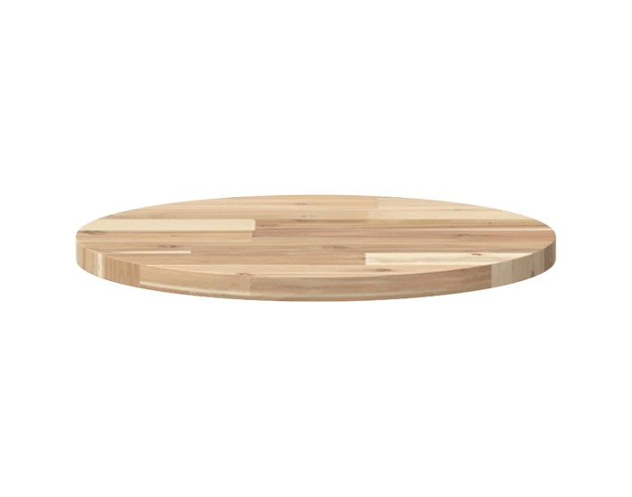 Sonata Blat de masă rotund, Ø40x2 cm, lemn masiv de acacia