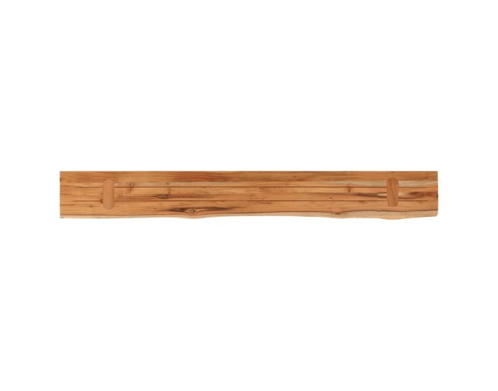 Sonata Raft perete 180x20x2,5cm dreptunghiular lemn acacia margine vie