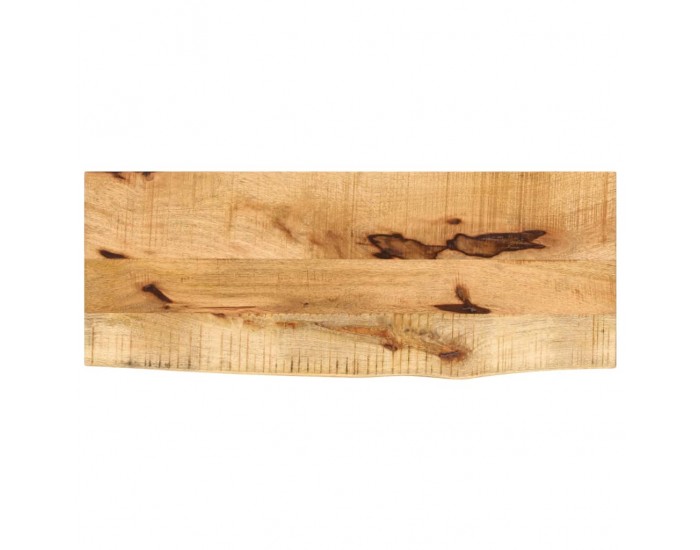Sonata H Плот за маса, 80x20x2,5 см, жив ръб, грубо мангово дърво масив