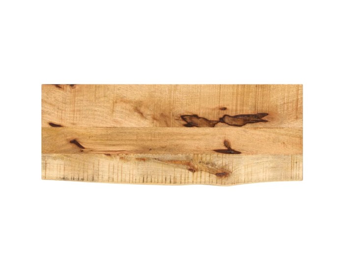 Sonata Blat de masă margine naturală, 70x20x3,8 cm, lemn masiv mango