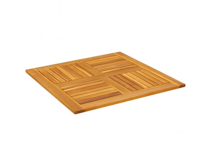 Sonata H Плот за маса, 80x80x2,2 см, квадратен, акациево дърво масив