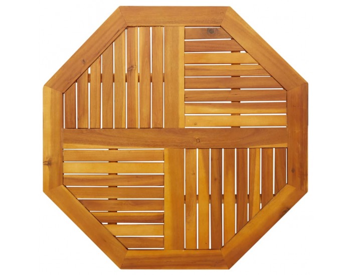 Sonata H Плот за маса 90x90x2,2 см осмоъгълен масивна дървесина акация