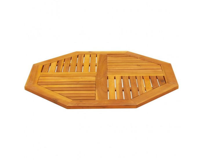 Sonata H Плот за маса 90x90x2,2 см осмоъгълен масивна дървесина акация