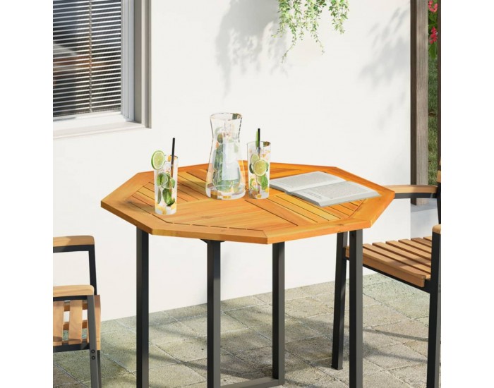 Sonata H Плот за маса 90x90x2,2 см осмоъгълен масивна дървесина акация