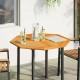 Sonata H Плот за маса 90x90x2,2 см осмоъгълен масивна дървесина акация