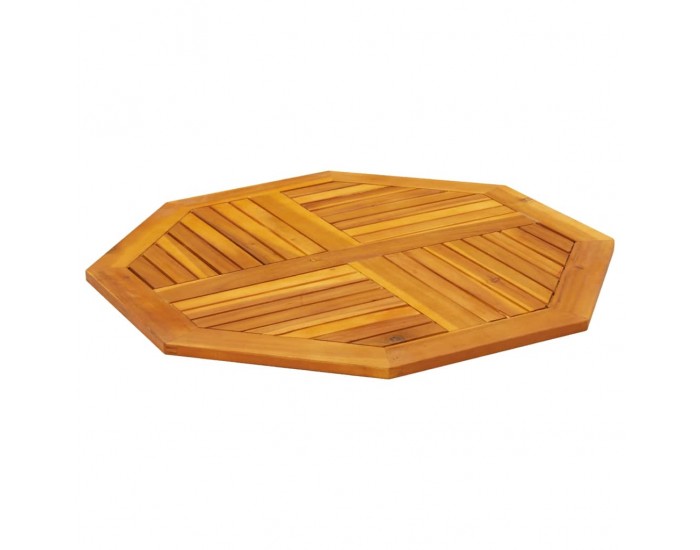 Sonata H Плот за маса 90x90x2,2 см осмоъгълен масивна дървесина акация