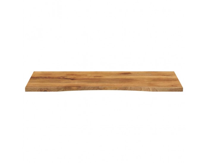 Sonata H Плот за бюро с извивка 140x50x2,5 см грубо мангово дърво масив