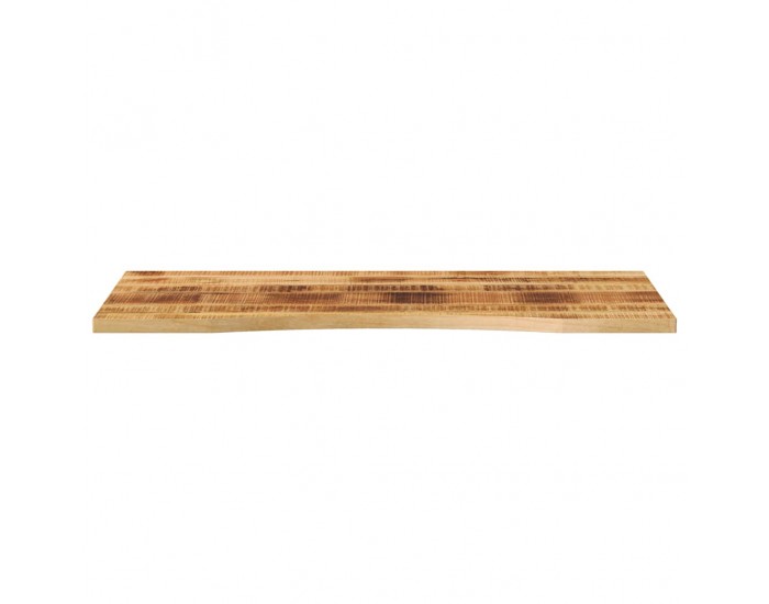 Sonata H Плот за бюро с извивка 140x50x2,5 см грубо мангово дърво масив