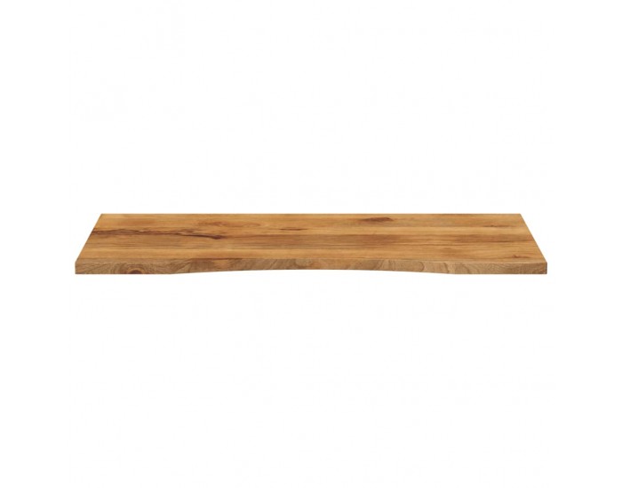 Sonata H Плот за бюро с извивка 110x50x2,5 см грубо мангово дърво масив