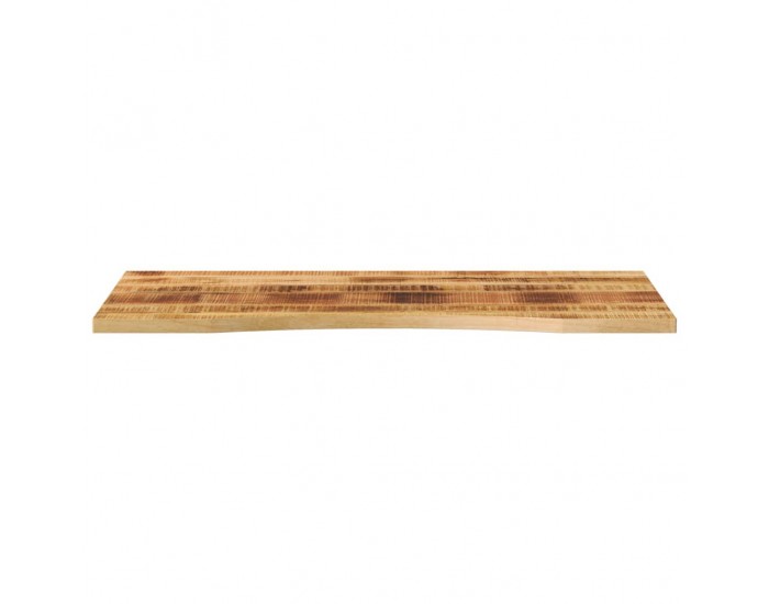 Sonata H Плот за бюро с извивка 140x60x2,5 см грубо мангово дърво масив
