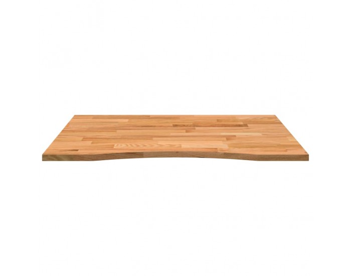 Sonata H Плот за бюро, светлокафяв, 100x80x2,5см, дъб масив, правоъгълна