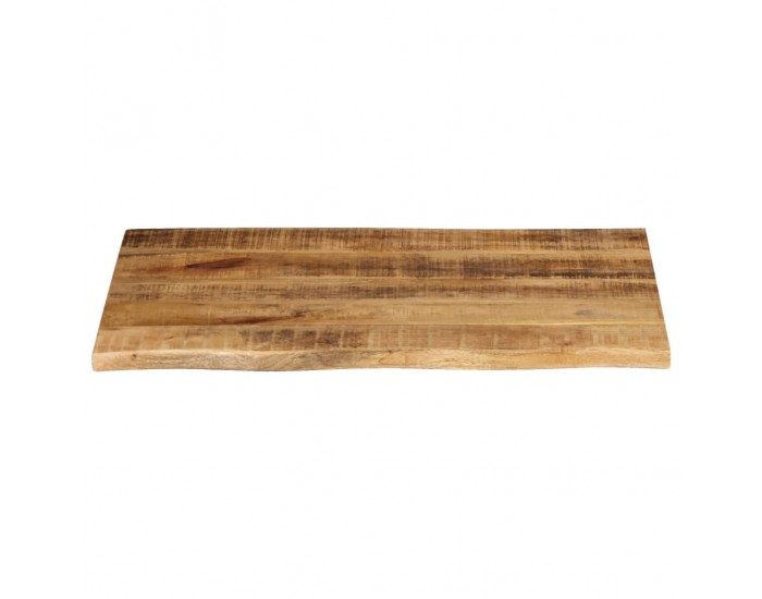 Sonata H Плот на маса 70x60x2,5 cm Жив ръб Масивна дървесина Грубо манго