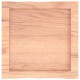 Sonata Blat masă, 40x40x(2-4) cm, maro, lemn tratat contur organic