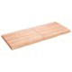 Sonata Blat masă, 140x60x(2-6) cm, maro, lemn tratat contur organic