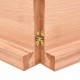 Sonata Blat masă, 140x60x(2-6) cm, maro, lemn tratat contur organic