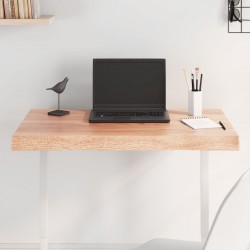 Sonata H Плот за маса светлокафяв 80x60x(2-6) см обработен масивен дъб - Piese pentru mese