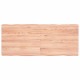 Sonata Blat masă, 120x50x(2-6) cm, maro, lemn tratat contur organic