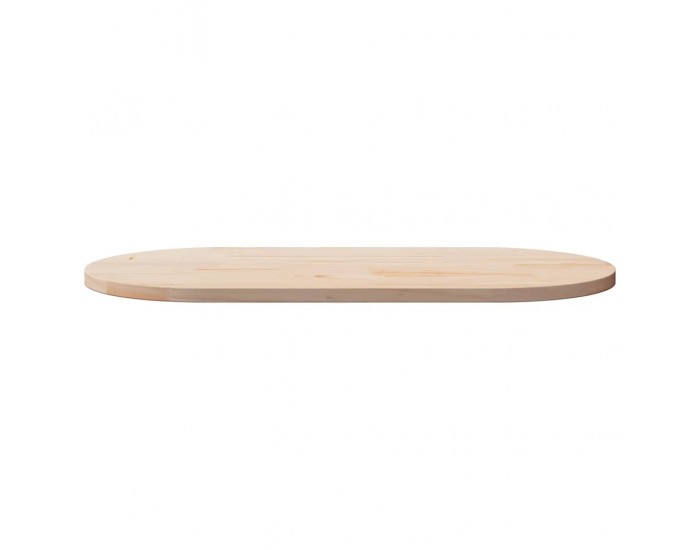 Sonata H Плот за маса 110x55x2,5 см, масивна дървесина, бор, овален