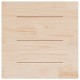 Sonata Blat de masă, alb, 70x70x2,5 cm, lemn masiv de pin, pătrat