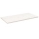 Sonata Blat de masă alb 110x60x2,5 cm lemn masiv de pin dreptunghiular