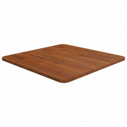 Sonata H Квадратен плот за маса, тъмнокафяв, 50x50x1,5 см, дъб масив - Piese pentru mese