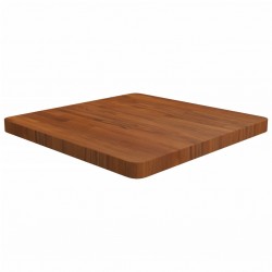 Sonata H Квадратен плот за маса, тъмнокафяв, 60x60x4 см, дъб масив - Piese pentru mese