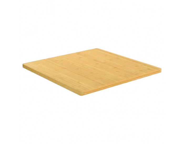Sonata H Плот за маса 70x70x2,5 см бамбук