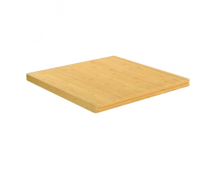 Sonata H Плот за маса 80x80x4 см бамбук