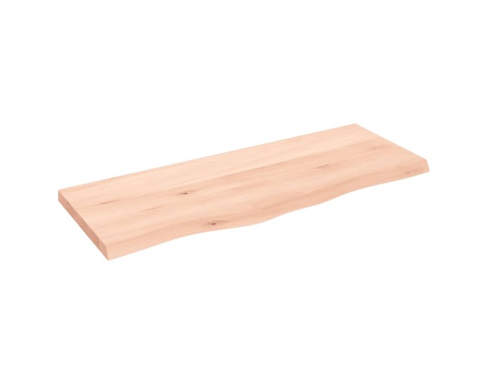 Sonata Blat de masă, 100x40x(2-4) cm, lemn masiv de stejar netratat