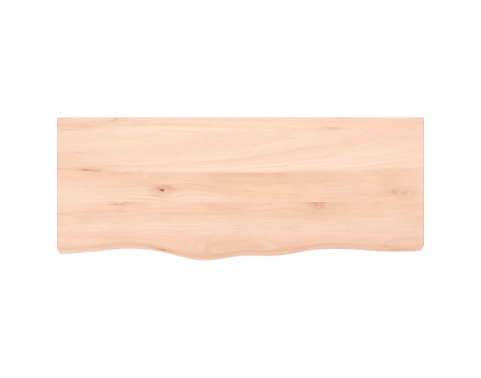 Sonata H Плот за маса, 100x40x(2-4) см, необработен масивен дъб