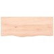 Sonata Blat de masă, 100x40x(2-4) cm, lemn masiv de stejar netratat