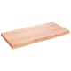Sonata Blat de masă maro 80x40x(2-4) cm, lemn masiv stejar tratat