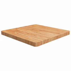 Sonata H Квадратен плот за маса, светлокафяв, 60x60x4 см, дъб масив - Piese pentru mese