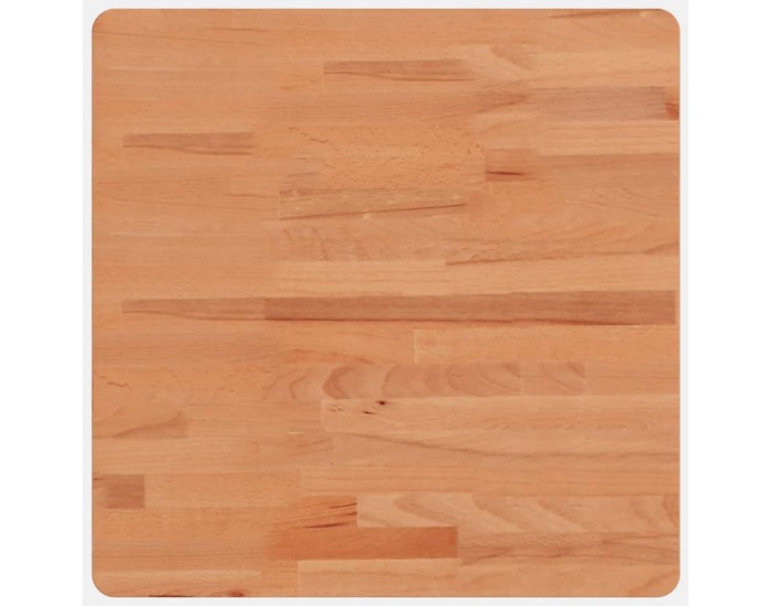 Sonata H Плот за маса 50x50x2,5 см квадратен масивен бук