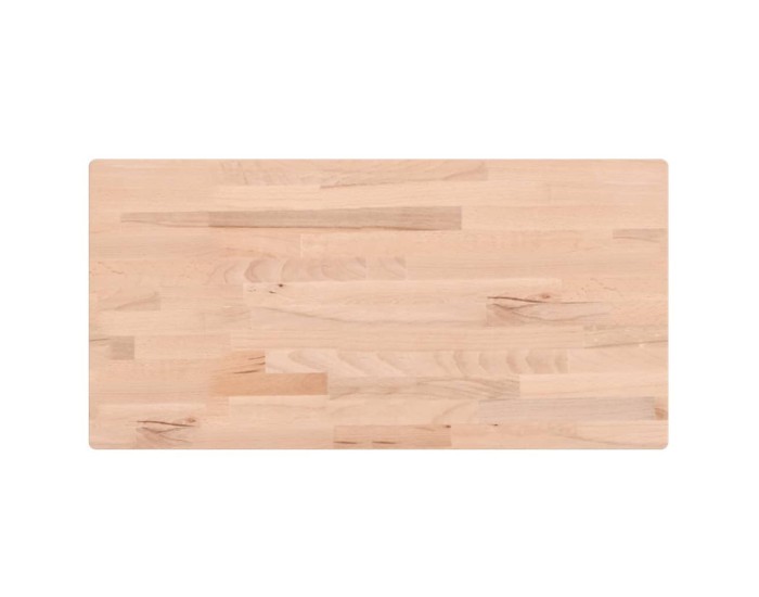 Sonata Blat de masă 100x50x1,5 cm dreptunghiular, lemn masiv de fag