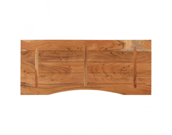 Sonata H Плот за бюро, 120x50x2,5 см, правоъгълен, масивно дърво акация