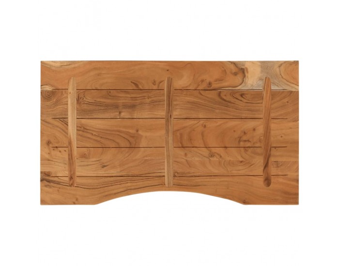 Sonata H Плот за бюро 100x50x2,5 см правоъгълен, масивно дърво акация