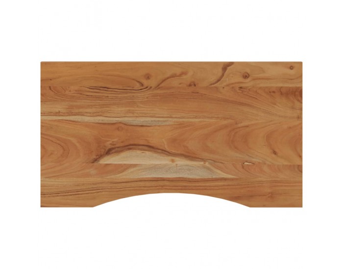 Sonata H Плот за бюро 100x50x2,5 см правоъгълен, масивно дърво акация