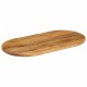 Sonata Blat de masă oval, 90x40x3,8 cm, lemn masiv de mango