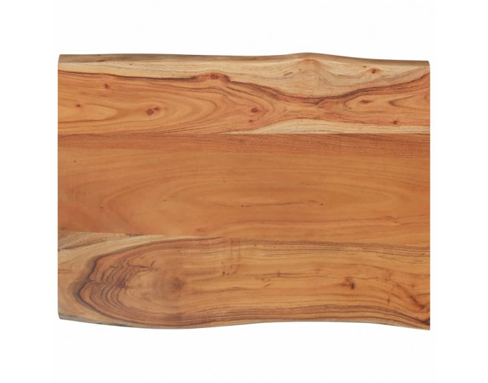 Sonata H Плот за маса, 80x60x2,5 см, правоъгълен, акация масив, жив ръб