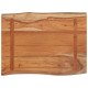 Sonata Blat masă 80x60x2,5cm dreptunghiular lemn acacia contur natural