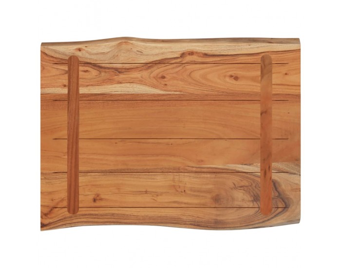 Sonata H Плот за маса, 80x60x2,5 см, правоъгълен, акация масив, жив ръб