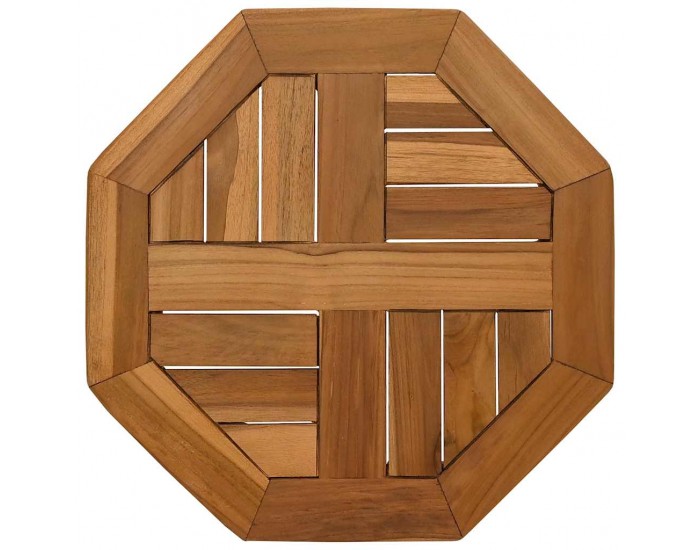 Sonata H Плот за маса 40x40x2,5 см осмоъгълен масивен бук
