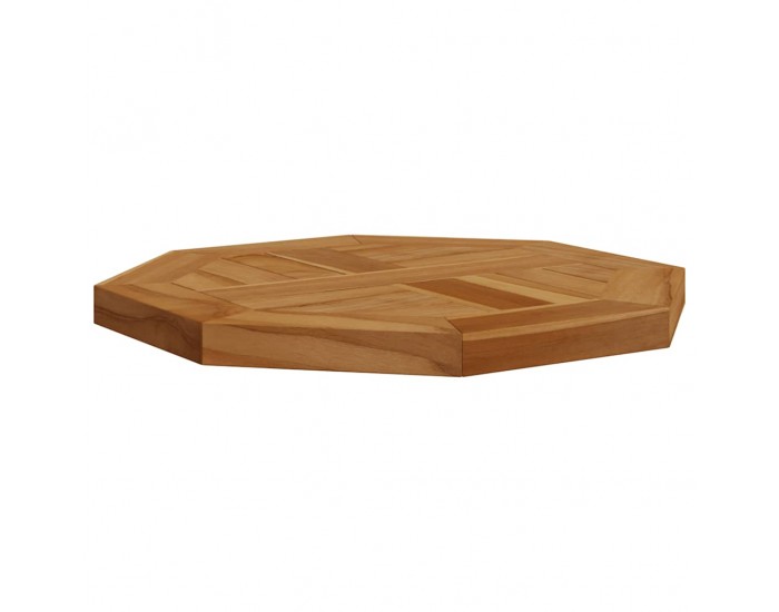 Sonata H Плот за маса 40x40x2,5 см осмоъгълен масивен бук
