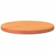 Sonata H Плот за маса, кръгъл, восъчнокафяв, Ø40x2,5 см, бор масив