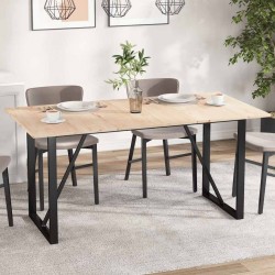 Sonata H Плотове за маси, 3 бр, 80x53x1,7 см, правоъгълни, бор масив - Piese pentru mese