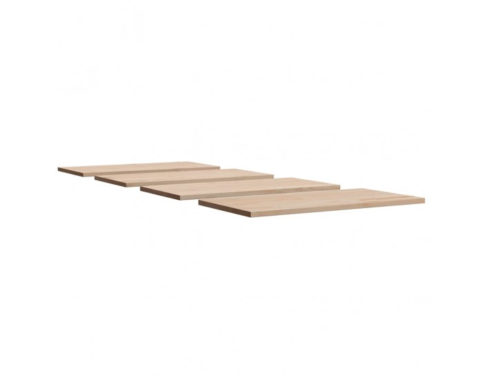 Sonata H Плотове за маси, 4 бр, 100x50x2,5 см, правоъгълни, бор масив