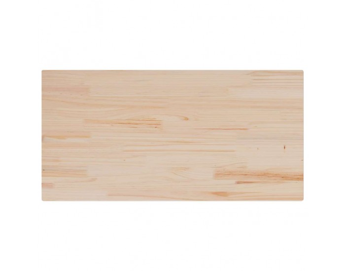 Sonata H Плотове за маси, 4 бр, 100x50x2,5 см, правоъгълни, бор масив