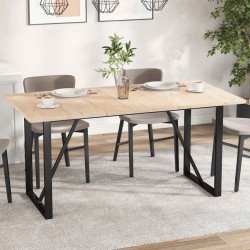 Sonata H Плотове за маси, 3 бр, 80x53x2,5 см, правоъгълни, бор масив - Piese pentru mese